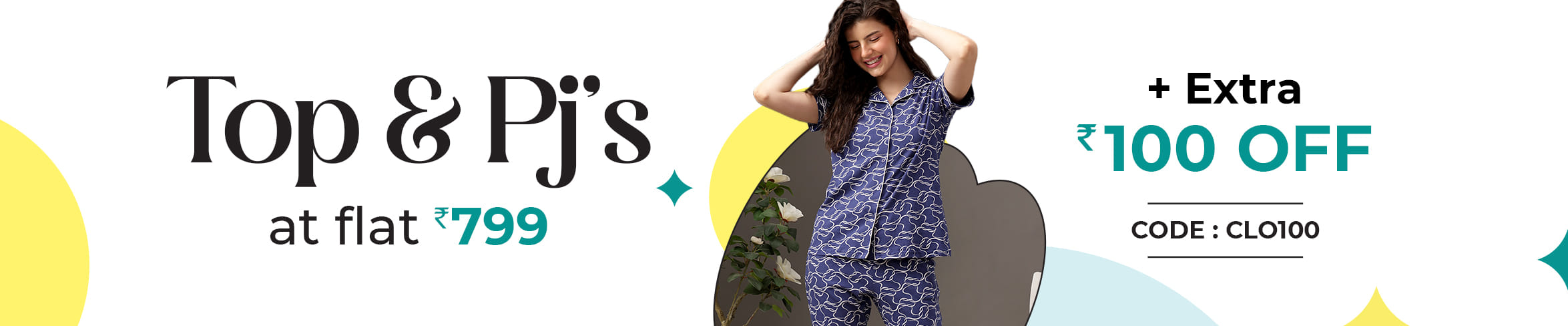 
                            Top and Pyjamas at 799