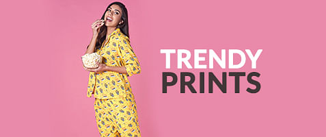Printed Night Dress, Buy Printed Nightwear for Women Online in India