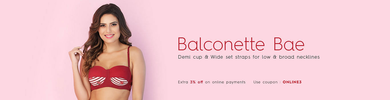 Balconette Bra
Balconette Bra