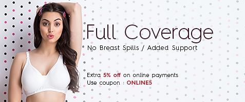 full coverage bra for heavy breast india