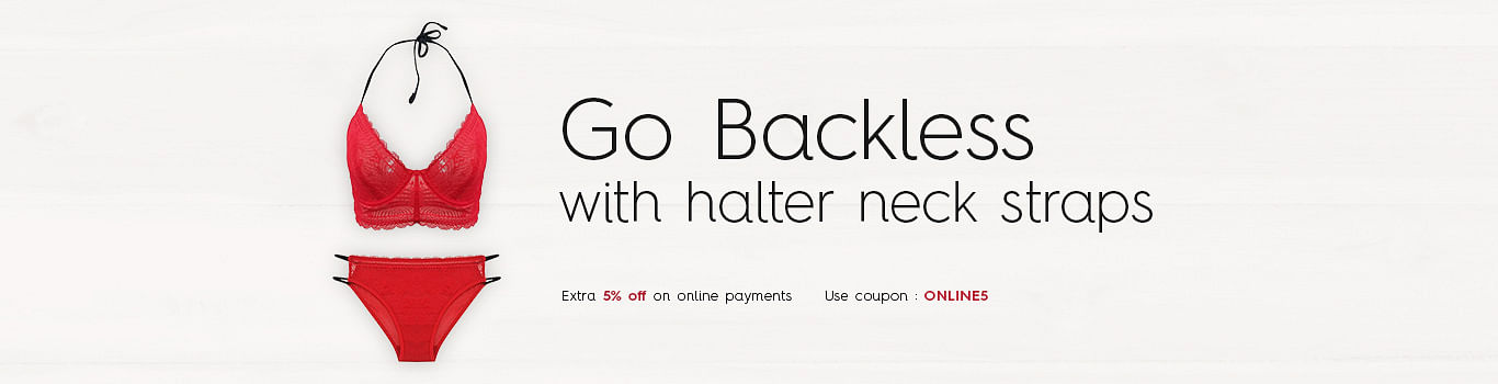 Halter Neck Bras
Halter Neck Bras