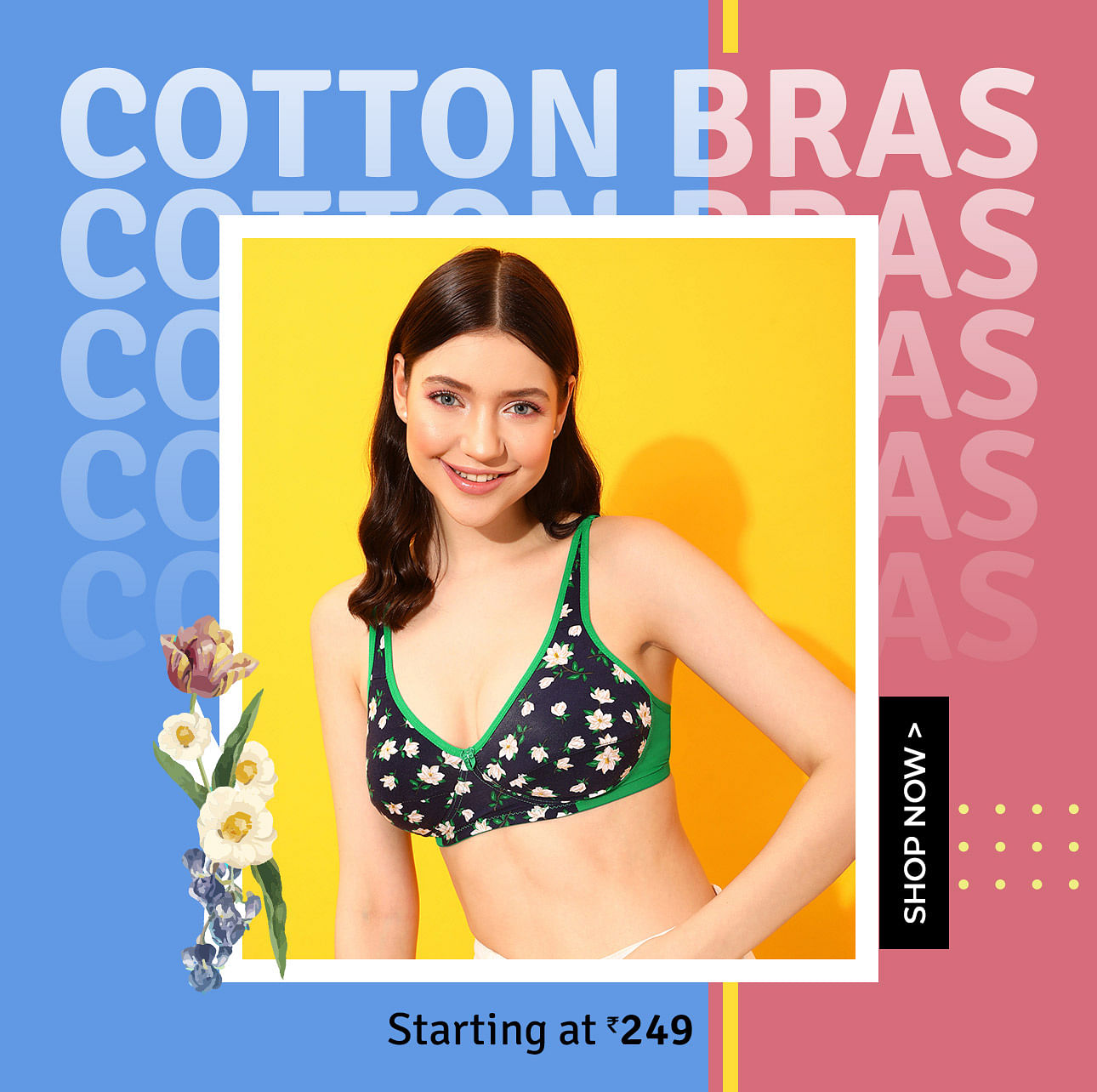 Cotton Bras