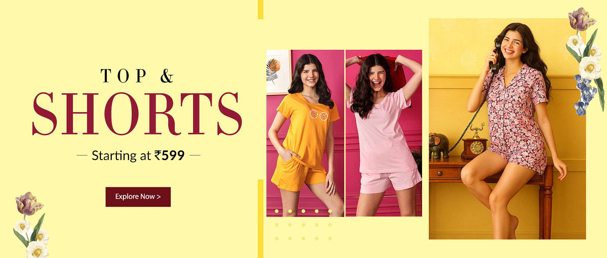 Top And Shorts Sets