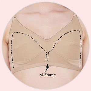 Buy Non-Padded Non-Wired Full Cup Bra In Pink Online India, Best Prices,  COD - Clovia - BR0185P22