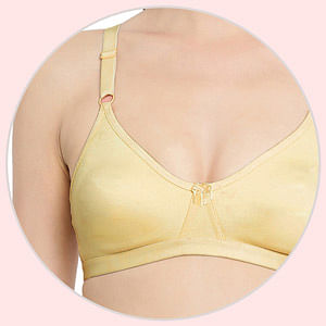 Buy Non-Padded Non-Wired Full Figure Bra in White - Cotton Online India,  Best Prices, COD - Clovia - BR2389A18