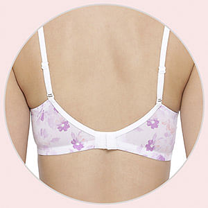 Buy Padded Non-Wired Full Cup Floral Print Multiway T-shirt Bra in Purple  Online India, Best Prices, COD - Clovia - BR0935W15