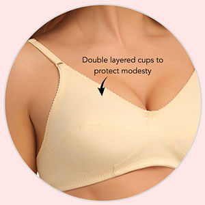 Non Padded Bobby Hosiery White B Cup Bra, Plain at Rs 84.5/piece in  Ahmedabad