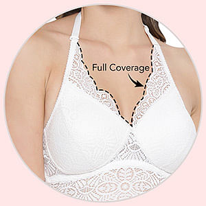 Buy Clovia Women's Padded Non-Wired Printed Longline Bridal Bralette  (BR1967P05_Grey_36C) at