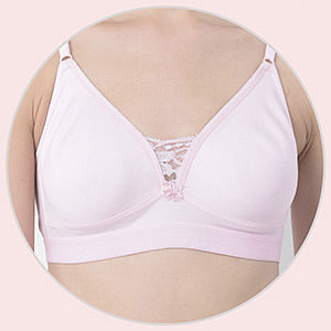 Buy Clovia Double Layered Non Wired Full Coverage Maternity / Nursing Bra -  Beige at Rs.490 online
