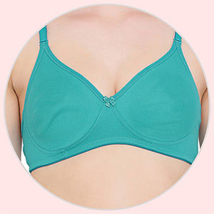 Buy Level 1 Push-Up Non-Wired Full Cup Multiway T-shirt Bra in Blue -  Cotton Rich Online India, Best Prices, COD - Clovia - BR1394T08