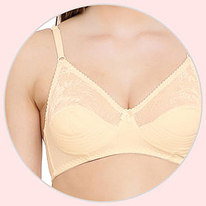 Buy Non-Padded Non-Wired Full Cup Bra in Black - Cotton Online India, Best  Prices, COD - Clovia - BR1780D13