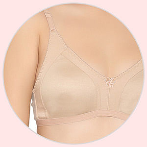 Cotton Rich Non-Wired Spacer Cup T-Shirt Bra (BR1448P12_Purple_32C)